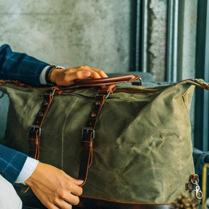 Sac de Voyage Waxé Héritage – Grand Sac Duffle pour Homme - Rynova