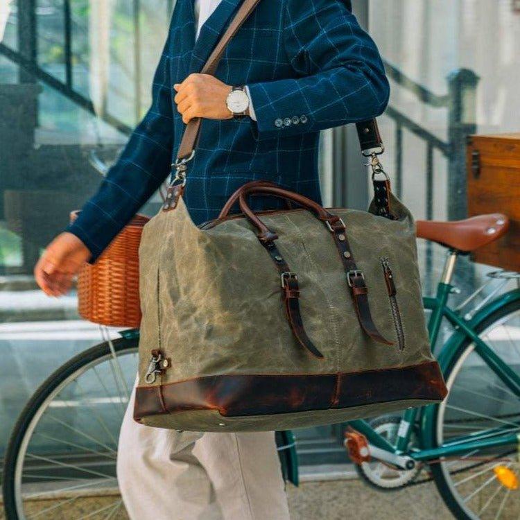 Sac de Voyage Waxé Héritage – Grand Sac Duffle pour Homme - Rynova