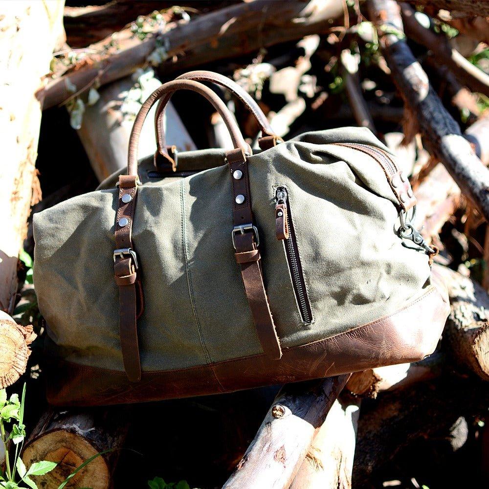 Sac de Voyage Waxé Héritage – Grand Sac Duffle pour Homme - Rynova
