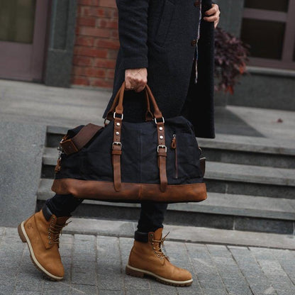Sac de Voyage Waxé Héritage – Grand Sac Duffle pour Homme - Rynova