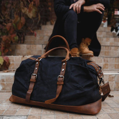 Sac de Voyage Waxé Héritage – Grand Sac Duffle pour Homme - Rynova