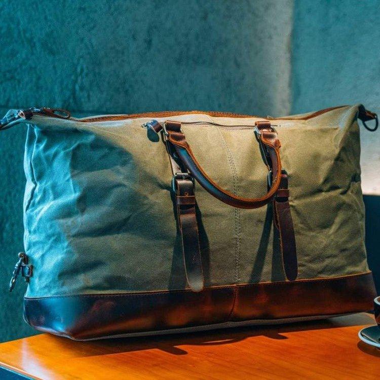 Sac de Voyage Waxé Héritage – Grand Sac Duffle pour Homme - Rynova