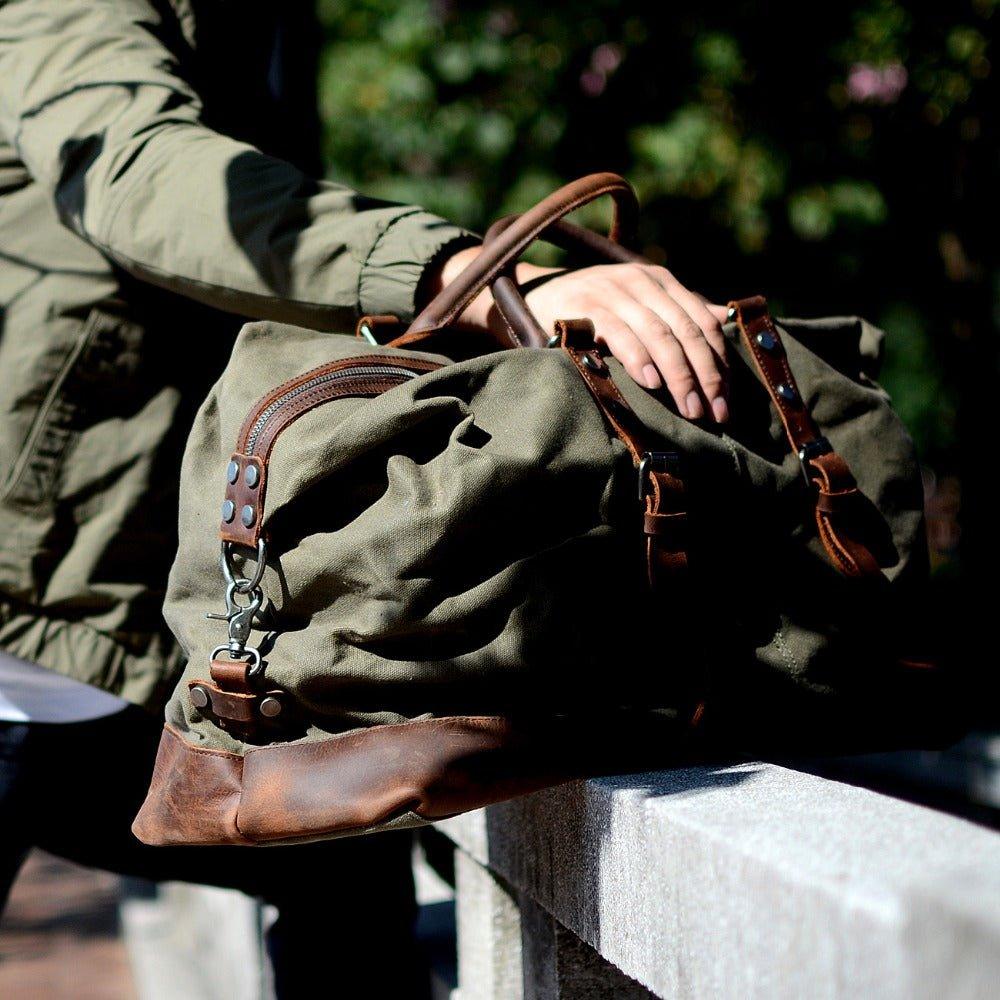 Sac de Voyage Waxé Héritage – Grand Sac Duffle pour Homme - Rynova
