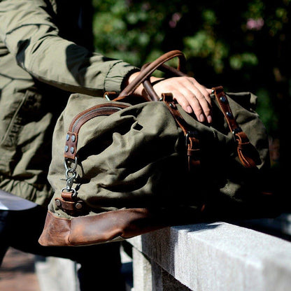 Sac de Voyage Waxé Héritage – Grand Sac Duffle pour Homme - Rynova