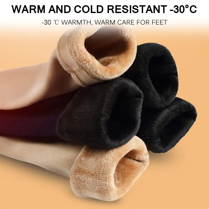 VeloursChaud - Chaussettes Thermiques de Luxe - Rynova