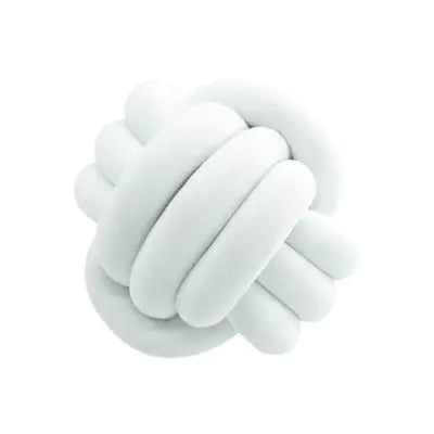 Coussin de lancer en balles nouées décoratives PlushKnot - Rynova
