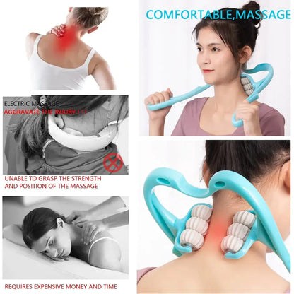 CerviRoll - Masseur Cervical Manuel à Points de Déclenchement - Rynova