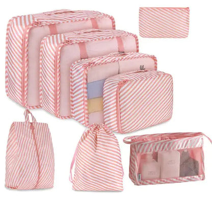 OrganisateurVoyage - Ensemble de 8 Sacs de Voyage Grande Capacité - Rynova